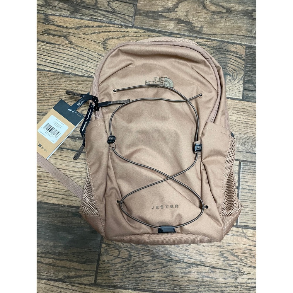 The North Face Womens Jester Backpack Latte Smokey Brown NF0A3VXG5K2-OS 27L